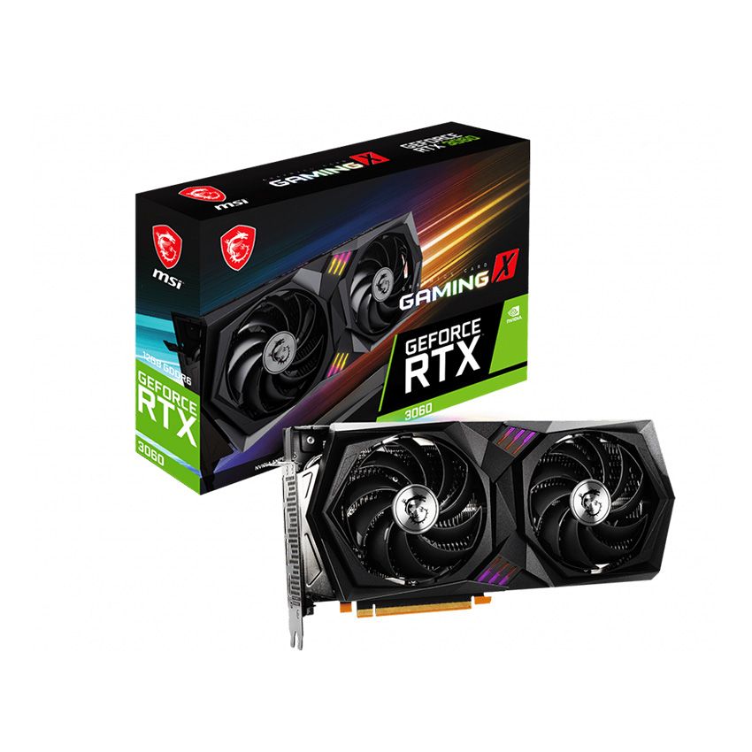 Card màn hình MSI GeForce RTX 3060 GAMING X 12G