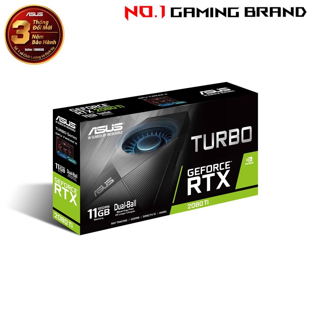 Card màn hình Asus RTX 2080Ti Turbo 11GB GDDR6 (TURBO-RTX2080TI-11G)