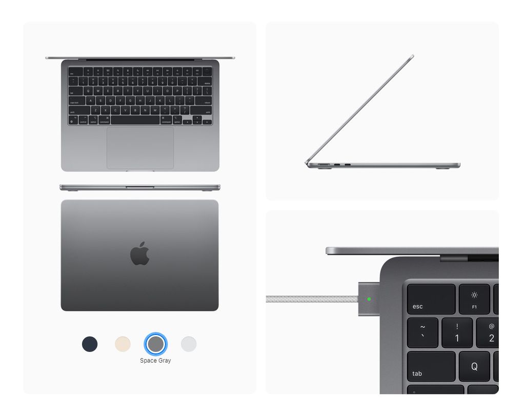 Macbook Air Z15Y0005A (13.6inch/16GB/512GB Starlight)