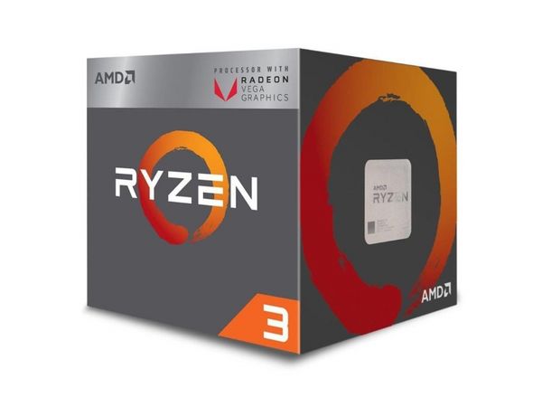 CPU AMD Ryzen 3 2200G (3.5GHz turbo up to 3.7GHz, 4 nhân 4 luồng, 6MB Cache, Radeon Vega 8, 65W) - Socket AMD AM4