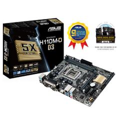 Mainboard Asus H110M-A 5X Protection II Gaming Audio