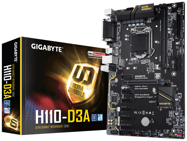 Mainboard GIGABYTE H110-D3A LGA1151 ATX