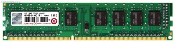 Ram Transcend 4GB DDR3 1600 DIMM CL11 1Rx8 TS512MLK64V6H