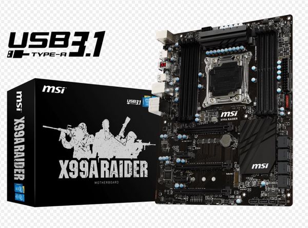 Mainboard MSI X99A RAIDER