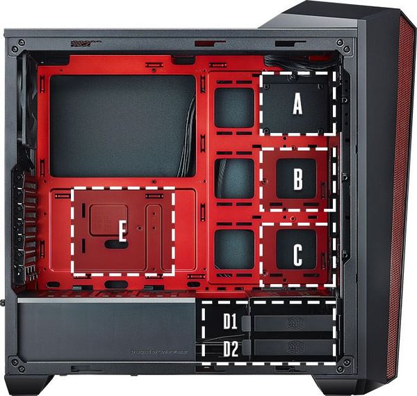 Case Cooler Master Case MASTER BOX 5T - WINDOW