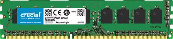 Ram server Crucial ECC DDR3 8GB -BUS 1866
