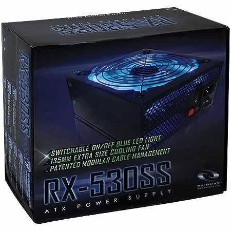 Nguồn Raidmax - RX-530SS - Led Blue