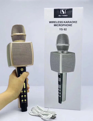 Mic karaoke YS-92 SUYOSD (Bạc)