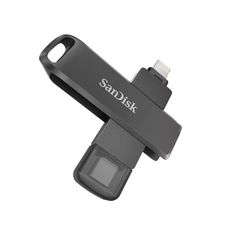 USB Sandisk iXpand Flash Drive Luxe OTG for Iphone Ipad and USB Type-C 256GB SDIX70N-256G-GN6NE