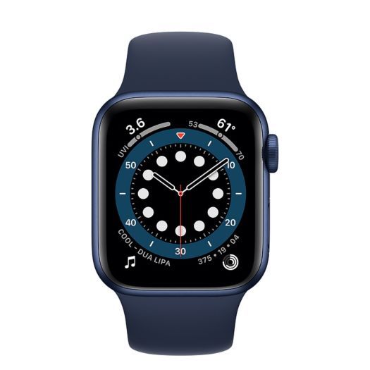 Apple Watch Series 6 40mm LTE – Viền nhôm xanh, dây Sport Band (Xanh) (M06Q3) (J/A)