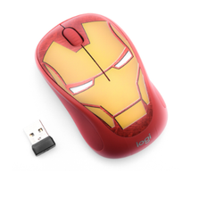 Chuột máy tính không dây Logitech M238 Iron Man (Vàng)