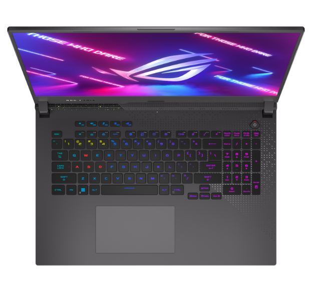 Laptop Gaming Asus ROG Strix G17 G713RM-LL016W (Ryzen 7 6800H/RTX 3060 6GB/Ram 16GB DDR5/SSD 512GB/17.3 Inch IPS 240Hz WQHD)