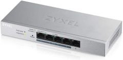 Zyxel 5-Port Gigabit Web Managed PoE+ Switch with 60 Watt Budget, Lifetime Warranty, UK Plug [GS1200-5HPv2]