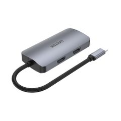 CÁP CHUYỂN TYPE-C RA 3 USB 3.0 + 2 HDMI + VGA + PD 100W D1051A