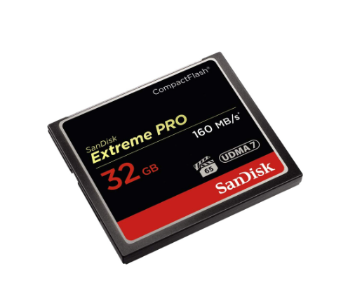 Thẻ Nhớ CompactFlash (CF) SanDisk Extreme Pro 32GB 1067X SDCFXPS-032G-X46