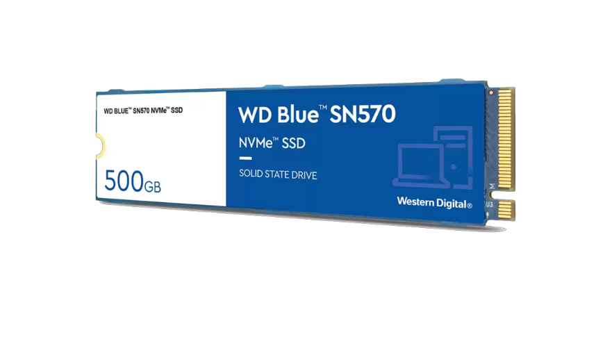 Ổ cứng SSD WD Blue SN570 500GB M.2 2280 NVMe Gen3 x4 (WDS500G3B0C)