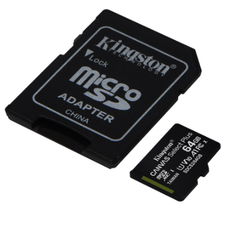Thẻ Nhớ MicroSDXC Kingston Canvas Select Plus 64GB Class 10 U1 100MB/s SDCS2/64GB