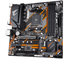 Mainboard GIGABYTE B450M AORUS ELITE (AMD B450, Socket AM4, ATX, 4 khe RAM DDR4)