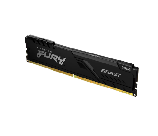 Ram Kingston Fury Beast Black 16GB 3200MHz DDR4 KF432C16BB/16