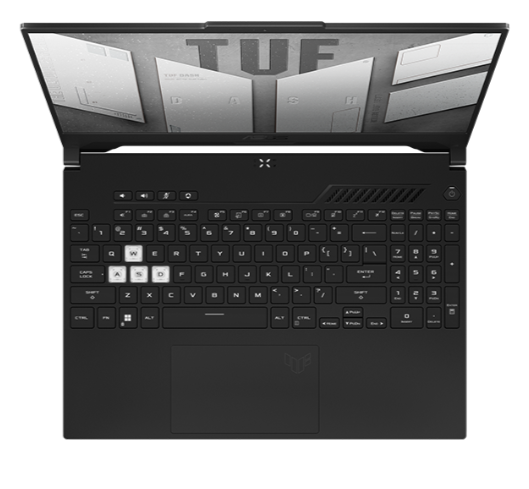 Laptop gaming Asus TUF Dash F15 FX517ZM-HN480W (Core™ i7 12650H/8GB/512GB/GeForce RTX™ 3060/15.6inch FHD/Windows 11 Home/Off Black)