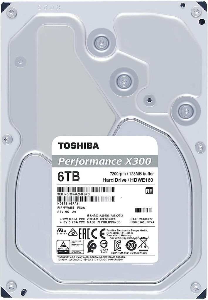 Ổ cứng HDD Toshiba X300 6TB 3.5