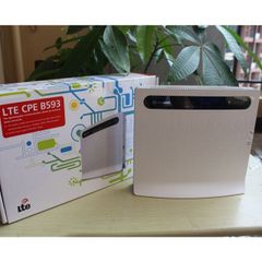 Bộ phát Wifi 3G/4G LTE 100Mbps, Chịu tải 32 máy đồng thời (Huawei B593)