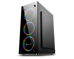 Case Golden Field N17 Plus (3 Fans Golden Field LED Rainbow)