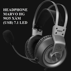 Tai nghe Marvo HG 9035 Grey USB 7.1 Led – Headphones