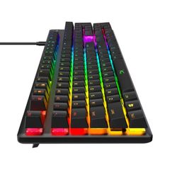 Bàn phím cơ Kingston HyperX Alloy Origins (USB/Led RGB/Aqua Switch/Black) (HX-KB6AQX-US)