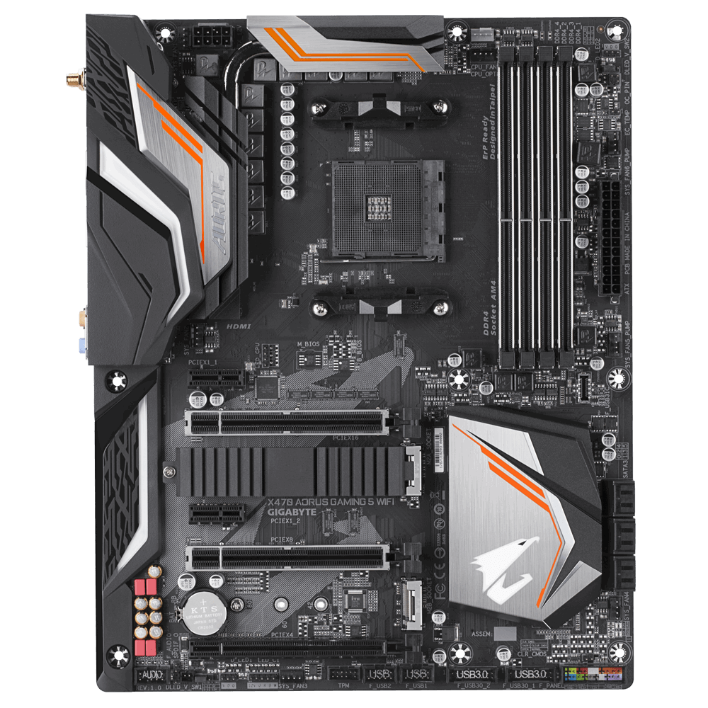 Mainboard GIGABYTE X470 Aorus Gaming 5 Wifi