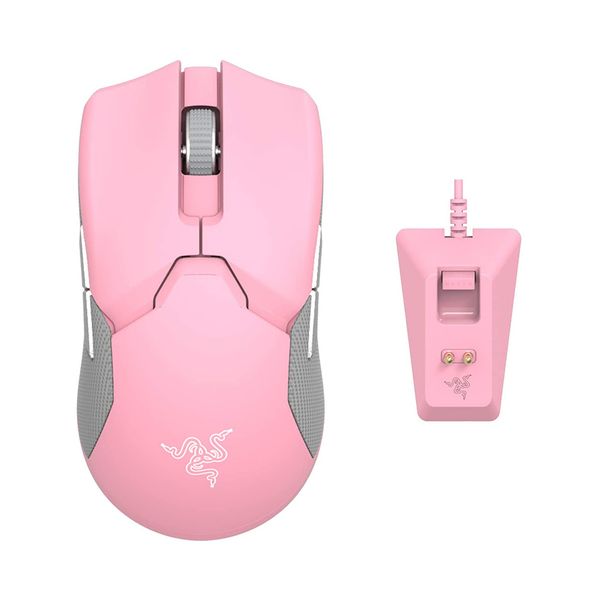 Chuột chơi game không dây Razer Viper Ultimate Wireless Quartz (USB/RGB/Hồng) (RZ01-03050300-R3M1)