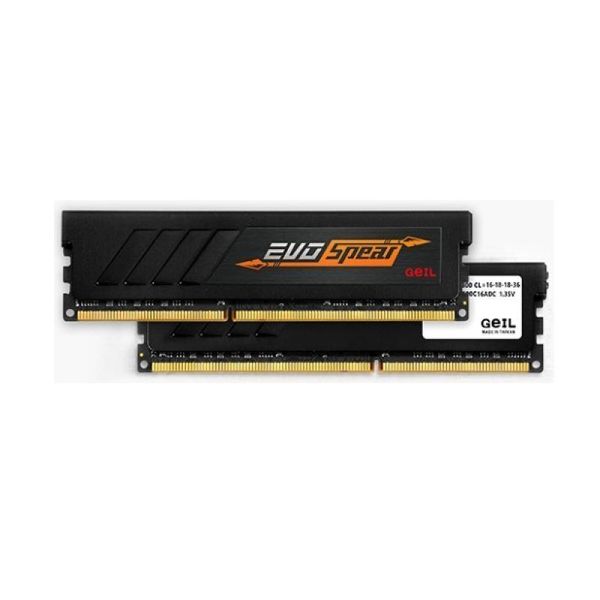 Ram GEIL EVO SPEAR 2*8GB DDR4 2400MHz - Màu đen