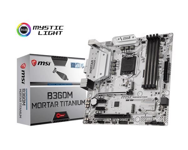 Mainboard MSI B360M MORTAR TITANIUM