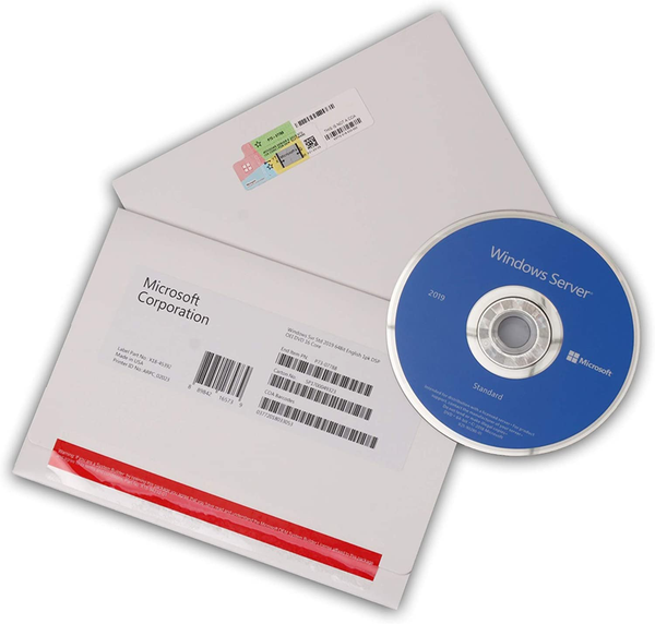 Windows Server Std 2019 64Bit English 1pk DSP OEI DVD 16 Core (P73-07788)