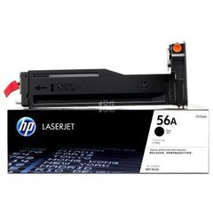 HP 56A Black Original LaserJet Toner Cartridge (CF256A)