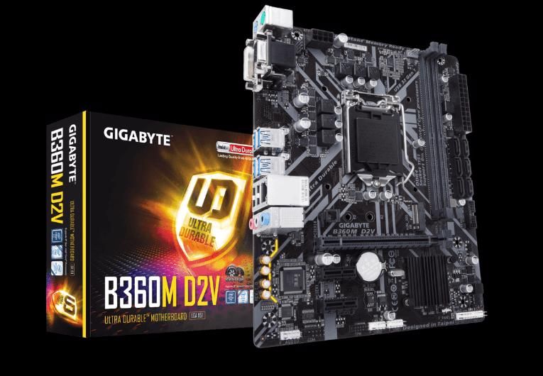 Mainboard Gigabyte B360M-D2V