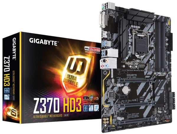 Mainboard Gigabyte - Intel Z370M HD3 dùng CPU Coffee Lake
