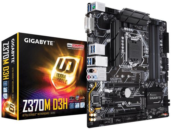 Mainboard Gigabyte Z370M-D3H dùng CPU Coffee Lake