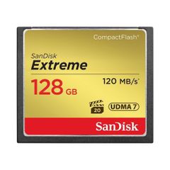 Thẻ Nhớ CompactFlash (CF) SanDisk Extreme 128GB 800X (SDCFXSB-128G-G46)