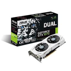 Card màn hình Asus DUAL-GTX1070-O8G (NVIDIA Geforce/ 8Gb/ DDR5/ 256Bit)