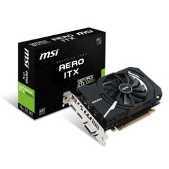 Card màn hình Msi 4GB GTX1050Ti AERO ITX 4G OCV1