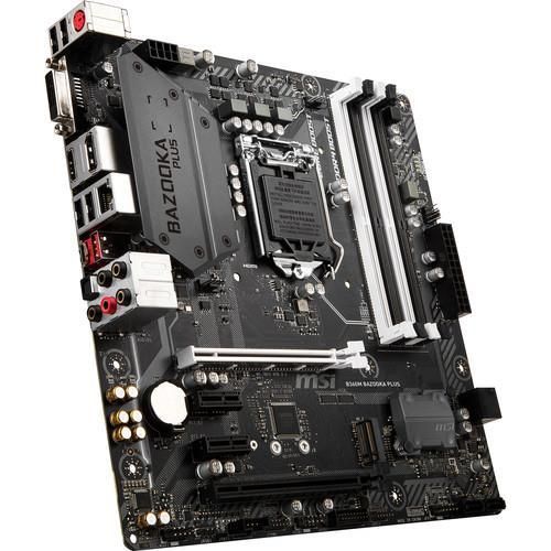 Main MSI B360M BAZOOKA PLUS (Chipset Intel B360/ Socket LGA1151/ VGA onboard)