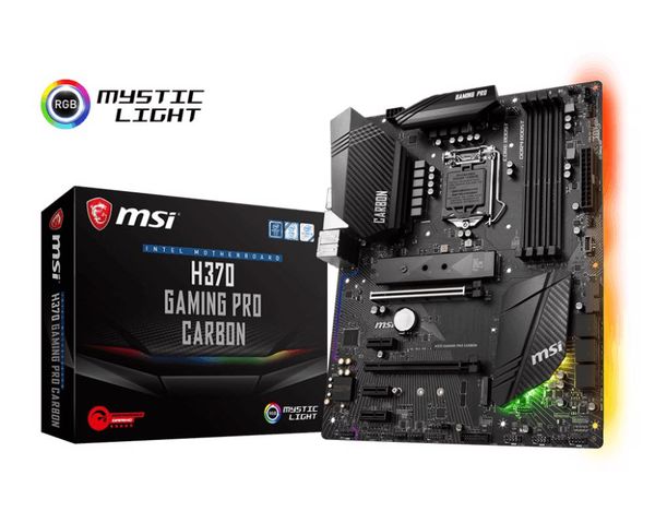 Main MSI H370M GAMING PRO CARBON (Chipset Intel H370/ Socket LGA1151/ VGA onboard)