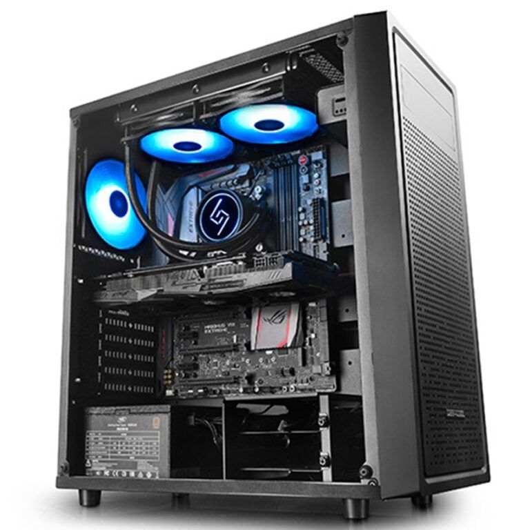 Case Deepcool E-Shield (Mid Tower/Màu Đen)