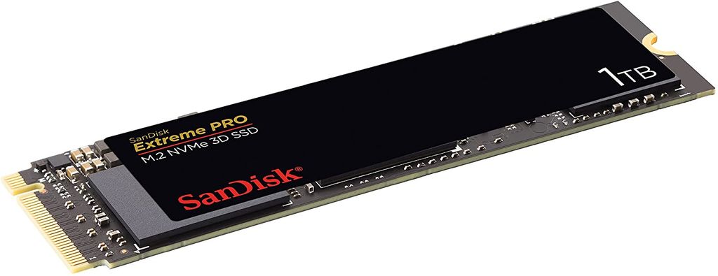 Ổ cứng SSD SanDisk SDSSDXPM2-1T00-G25 Extreme PRO 1 TB M.2 NVMe 3D SSD, Black