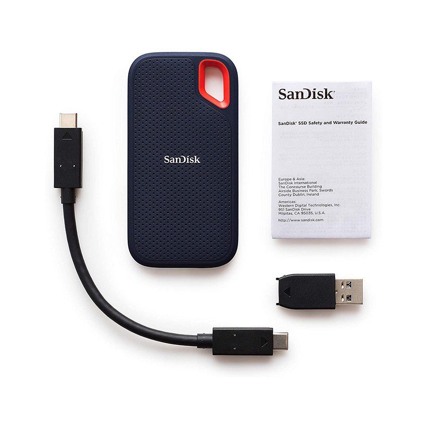 Ổ cứng di động External SSD Sandisk Extreme V2 E61 1TB USB 3.2 Gen 2 SDSSDE61-1T00-G25