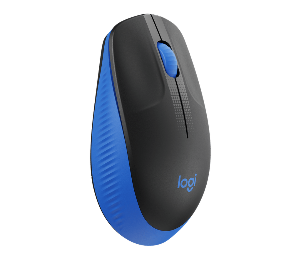 Chuột không dây Logitech M190 (USB/màu xanh)