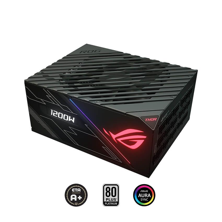 Nguồn Asus ROG Thor 1200W Platinum - RGB 1200W 80 Plus Platinum Full Modular