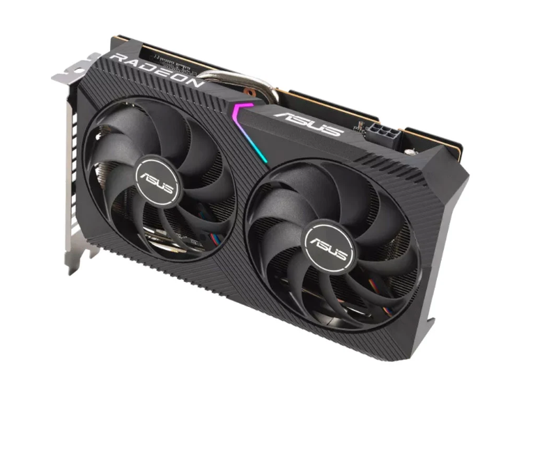 Card màn hình ASUS Dual Radeon RX 6500 XT OC Edition 4GB GDDR6 DUAL-RX6500XT-O4G