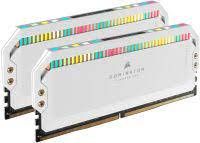 Ram Corsair DDR5, 5600MHz 32GB 2x32GB DIMM, DOMINATOR PLATINUM RGB White Heatspreader, RGB LED, C40, 1.25V - CMT64GX5M2B5600C40W